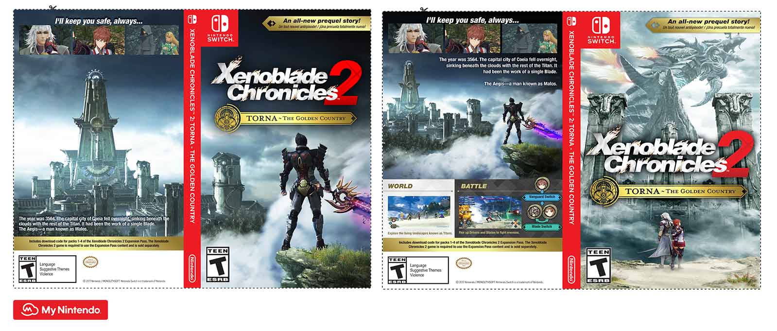 Xenoblade Chronicles 2: Custom Cover Art & Game Case based on Special  Edition 