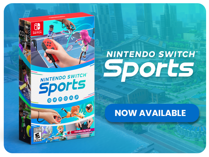 Nintendo Switch Sports adds new volleyball moves, Leg Strap