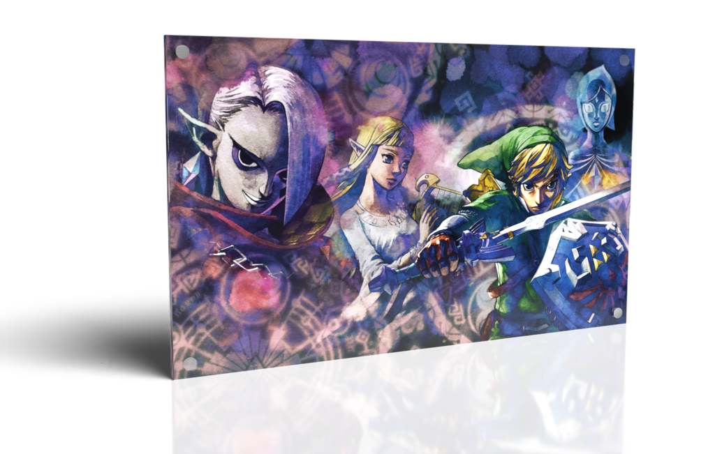 The Legend of Zelda™ Skyward Sword HD acrylic panel art has arrived