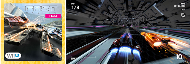 FAST Racing NEO, Wii U download software, Games