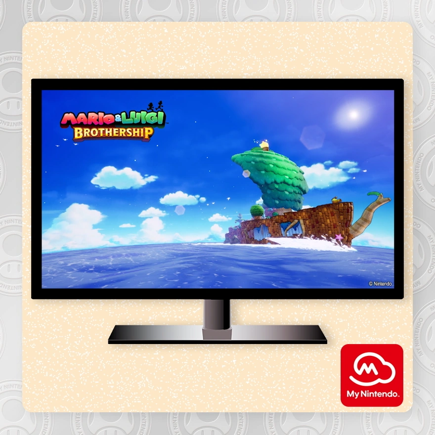Mario & Luigi Brothership virtual background