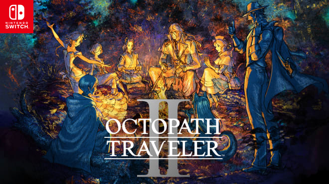 Printable - Octopath Traveler II Day & Night Printable Box Art