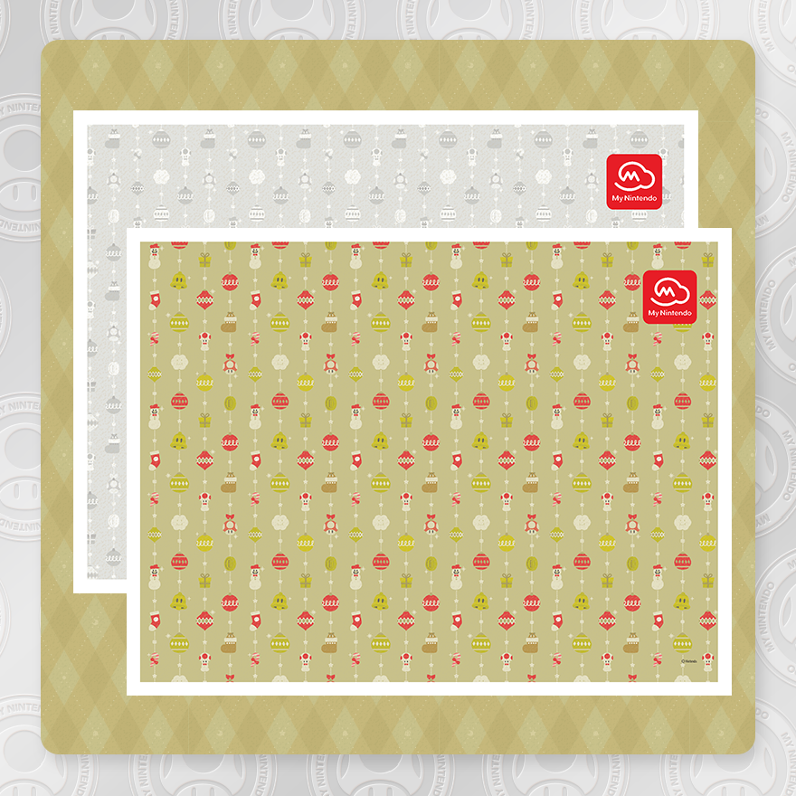 Nintendo Christmas Wrapping Paper 