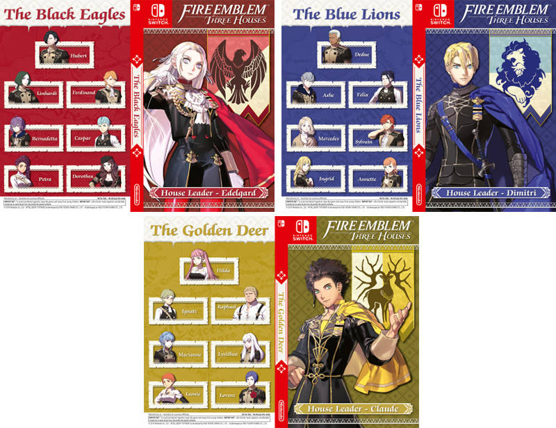 Print It Yourself Cover Fire Emblem Three Houses Rewards My Nintendo 9088