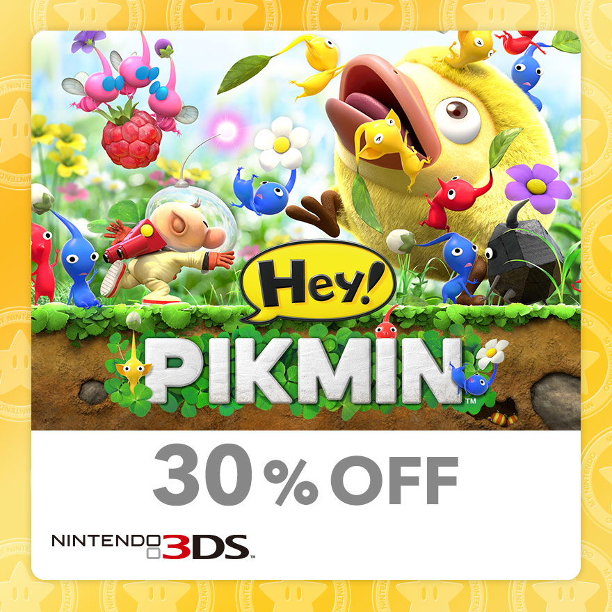 30% Discount on Hey! PIKMIN™ (Nintendo 3DS)