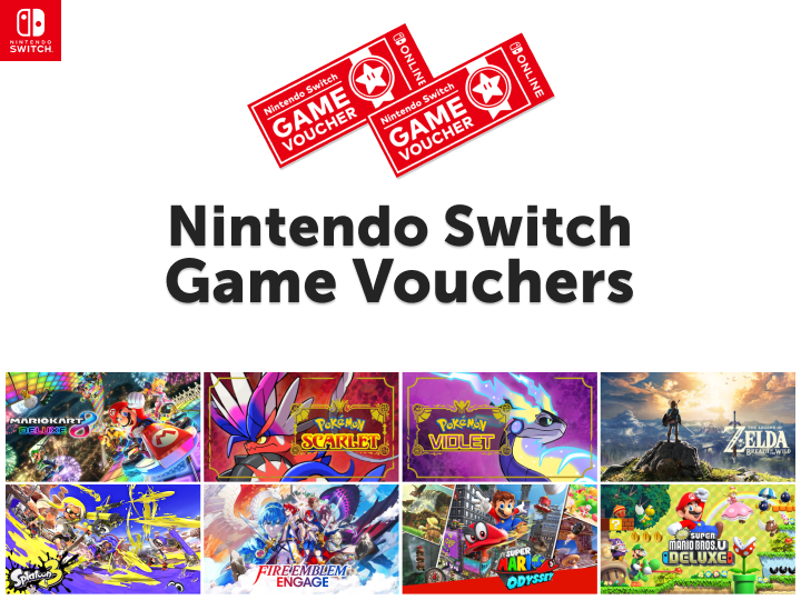 Games - Nintendo Switch Game Vouchers