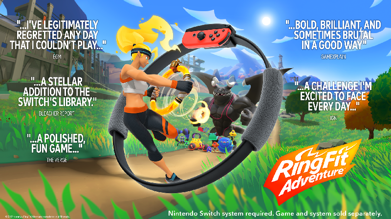 Ring Fit Adventure™ for Nintendo Switch™ – Official Site