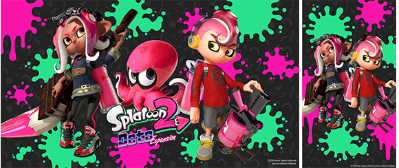 Wallpaper Splatoon 2 Octolings ギフト マイニンテンドー