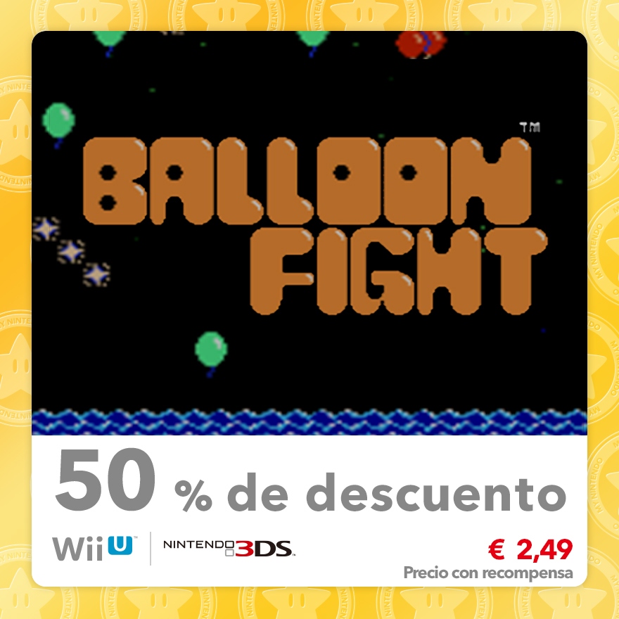 50 % de descuento en Balloon Fight (Consola virtual NES)