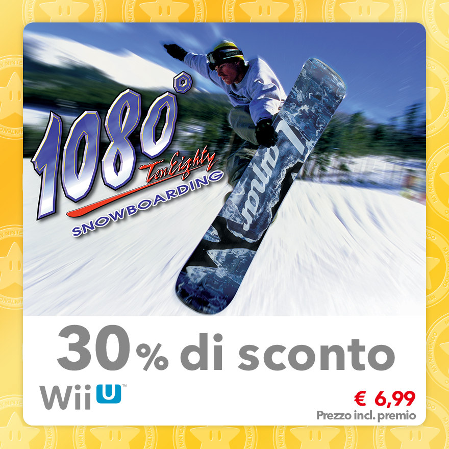 Sconto del 30% su 1080° Snowboarding (Virtual Console N64)