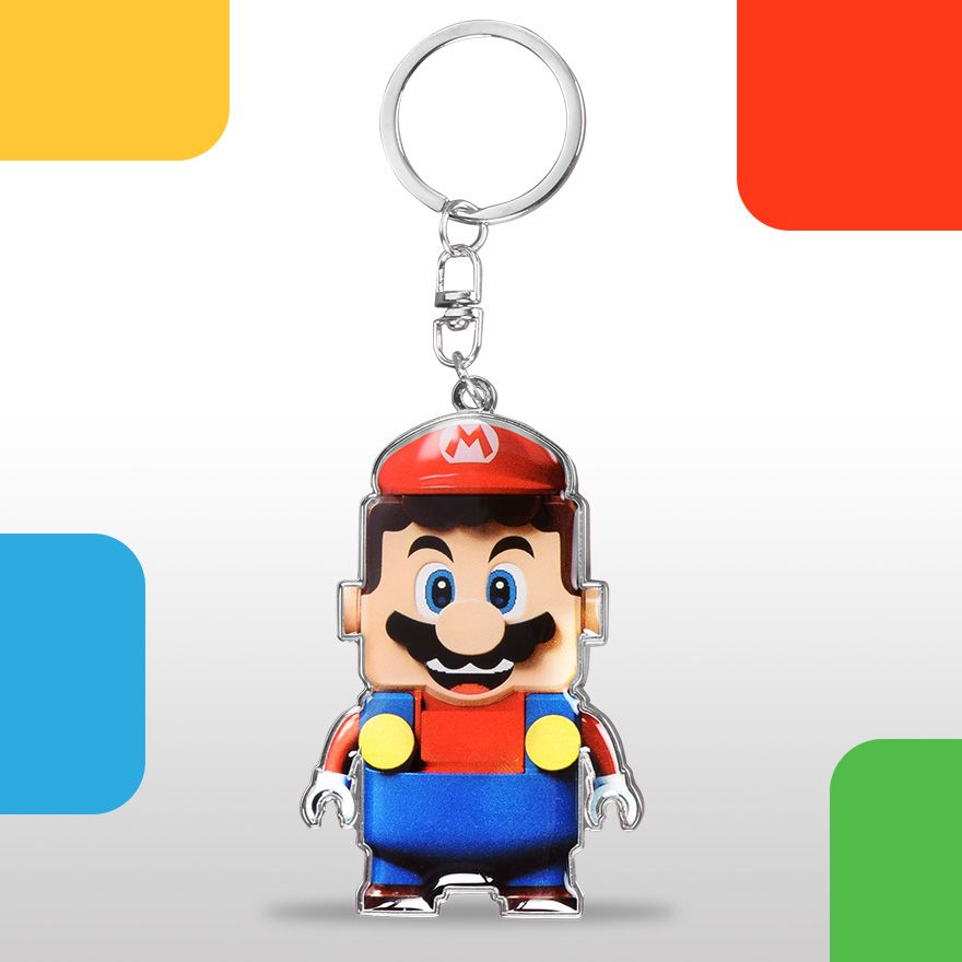 LEGO® Luigi™ Key Chain 5007029, LEGO® Super Mario™