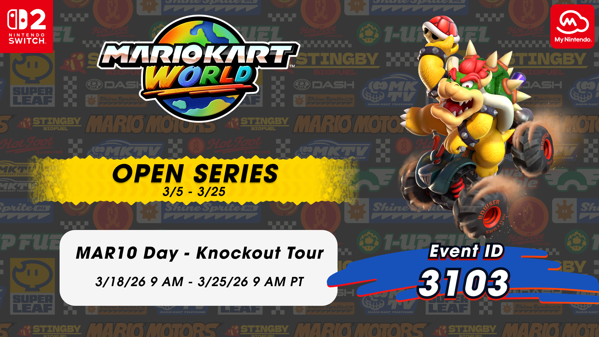 Jump into the My Nintendo™ Mario Kart™ World Open Series! | My