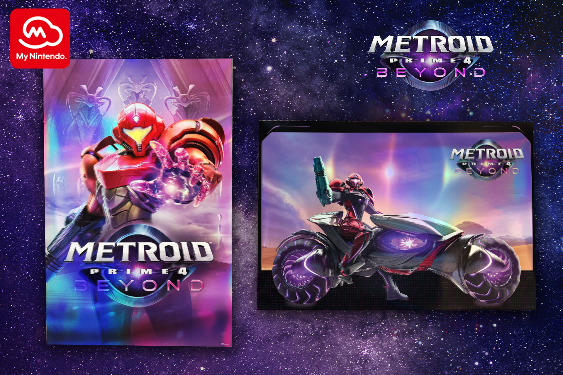 Metroid Prime™ 4: Beyond Holographic Poster Set is here! | My