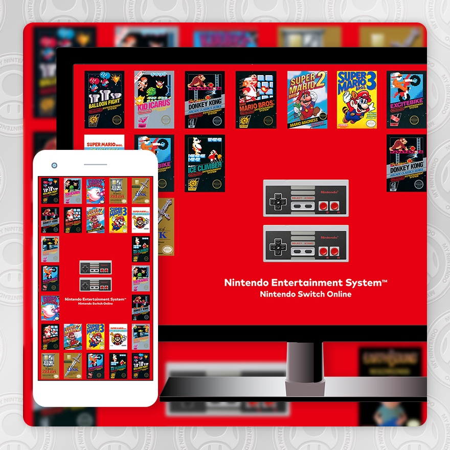 Wallpaper: Nintendo Entertainment System™ - Nintendo Switch Online