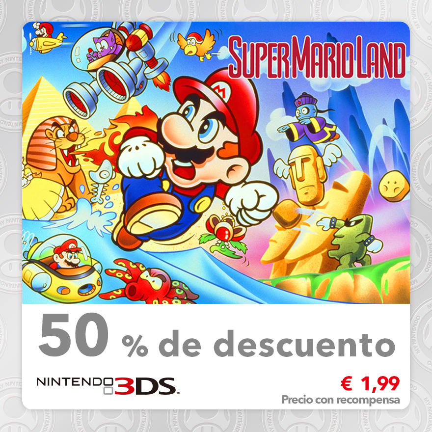 50 % de descuento en Super Mario Land (Consola virtual GB)
