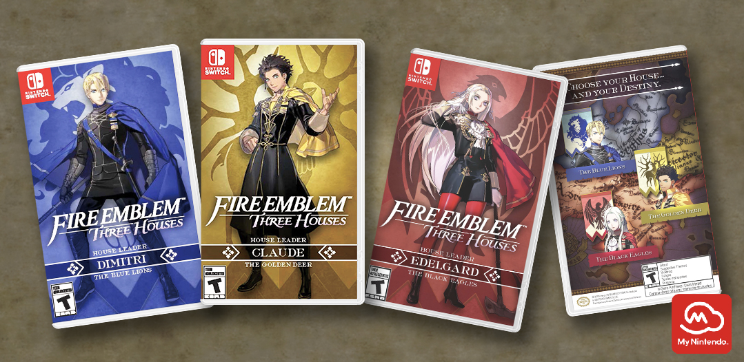 Printable Fire Emblem™ Three Houses Box Art Cover Beloningen My