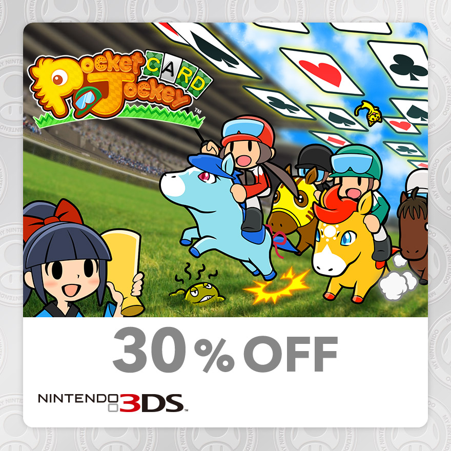 
30% Discount on Pocket Card Jockey (Nintendo 3DS)