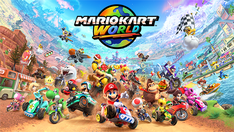 Mario Kart World game artwork