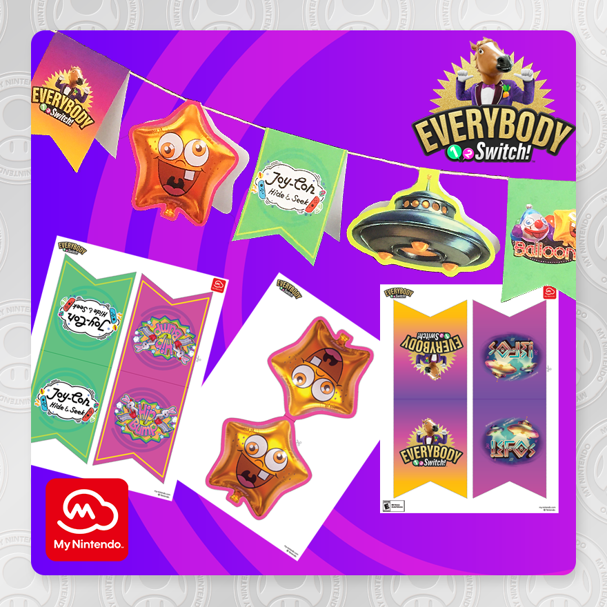 Celebrate the Everybody 1-2-Switch! game news Nintendo Nintendo My Nintendo My My | | with rewards