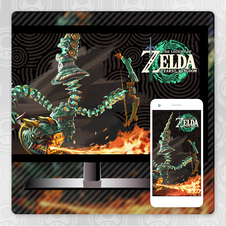 Zelda: Tears of the Kingdom stationery, envelopes, and wallpapers available  on My Nintendo