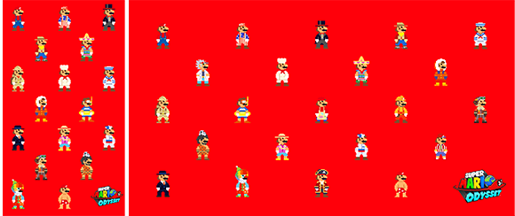 Papel De Parede Super Mario Odyssey Mario Pixel Recompensas