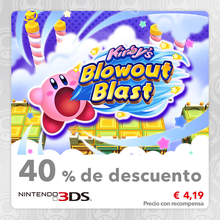 40 % de descuento en Kirby’s Blowout Blast