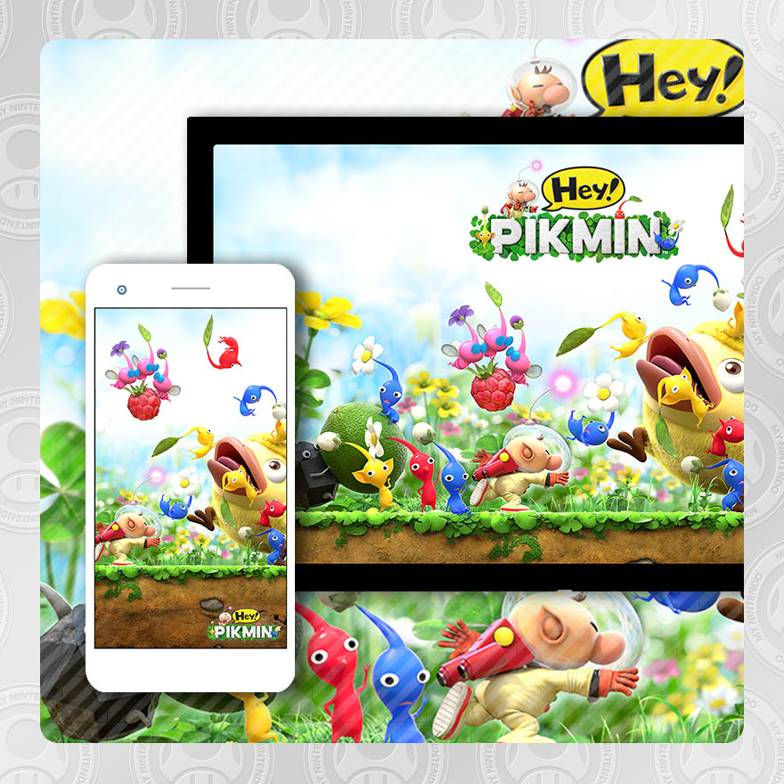 Wallpaper - Hey! PIKMIN | 禮品| My Nintendo