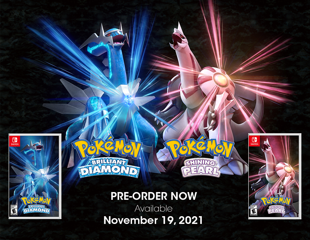 Pokémon Diamond™ and Pokémon Pearl™