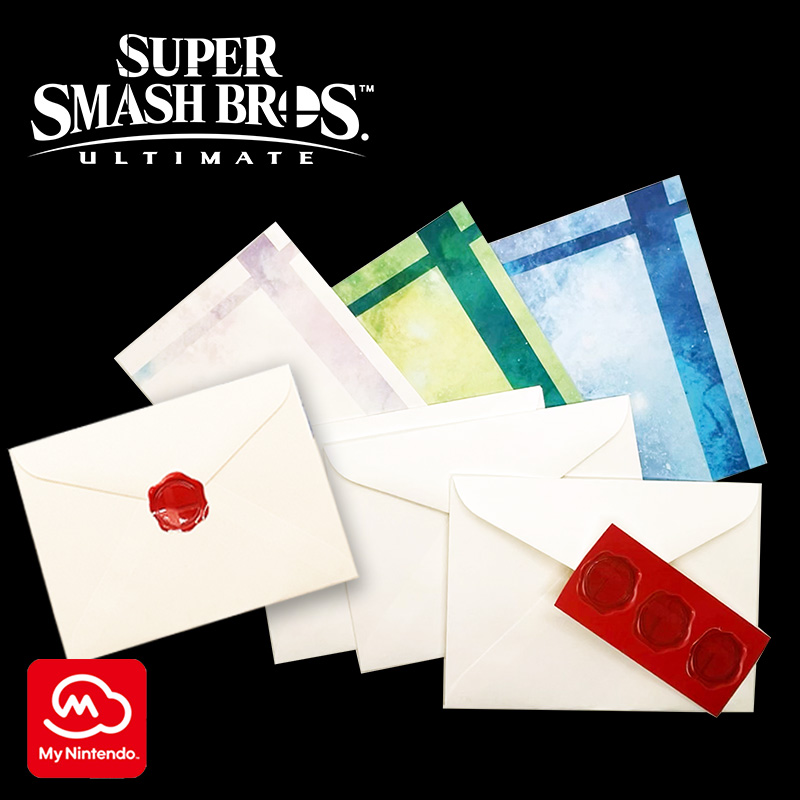 Super Smash Bros. Invitation Greeting Card Sets sample