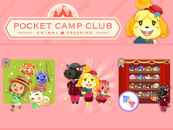 The Pocket Camp Club Is Here! 마이 닌텐도의 알림 마이 닌텐도