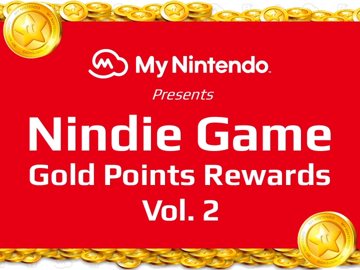 My Nintendo presents Nindie Game Gold Points Rewards Vol. 2 Novedades de Nintendo My Nintendo