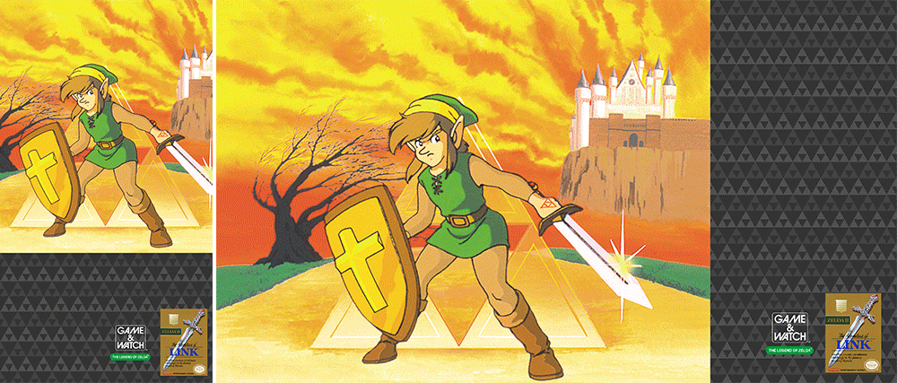 Wallpaper Game Watch The Legend Of Zelda Zelda Ii The Adventure Of Link ギフト マイニンテンドー