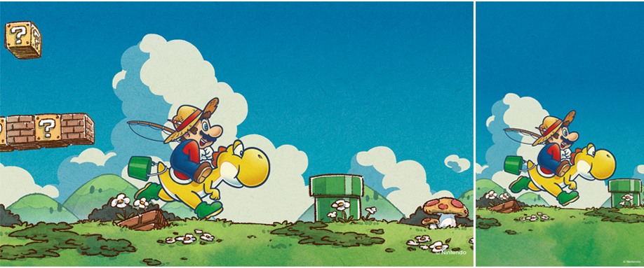 Wallpaper: Mario and Yoshi | Rewards | My Nintendo