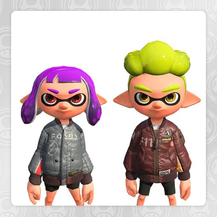 スプラトゥーン2 用ギア Fa 11オモテ カスタム Fa 11ウラ カスタム Rewards My Nintendo