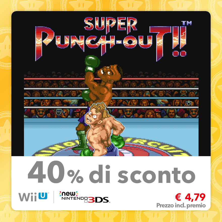 Sconto del 40% su Super Punch-Out!! (Virtual Console SNES)
