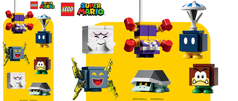 Lego super mario online personajes