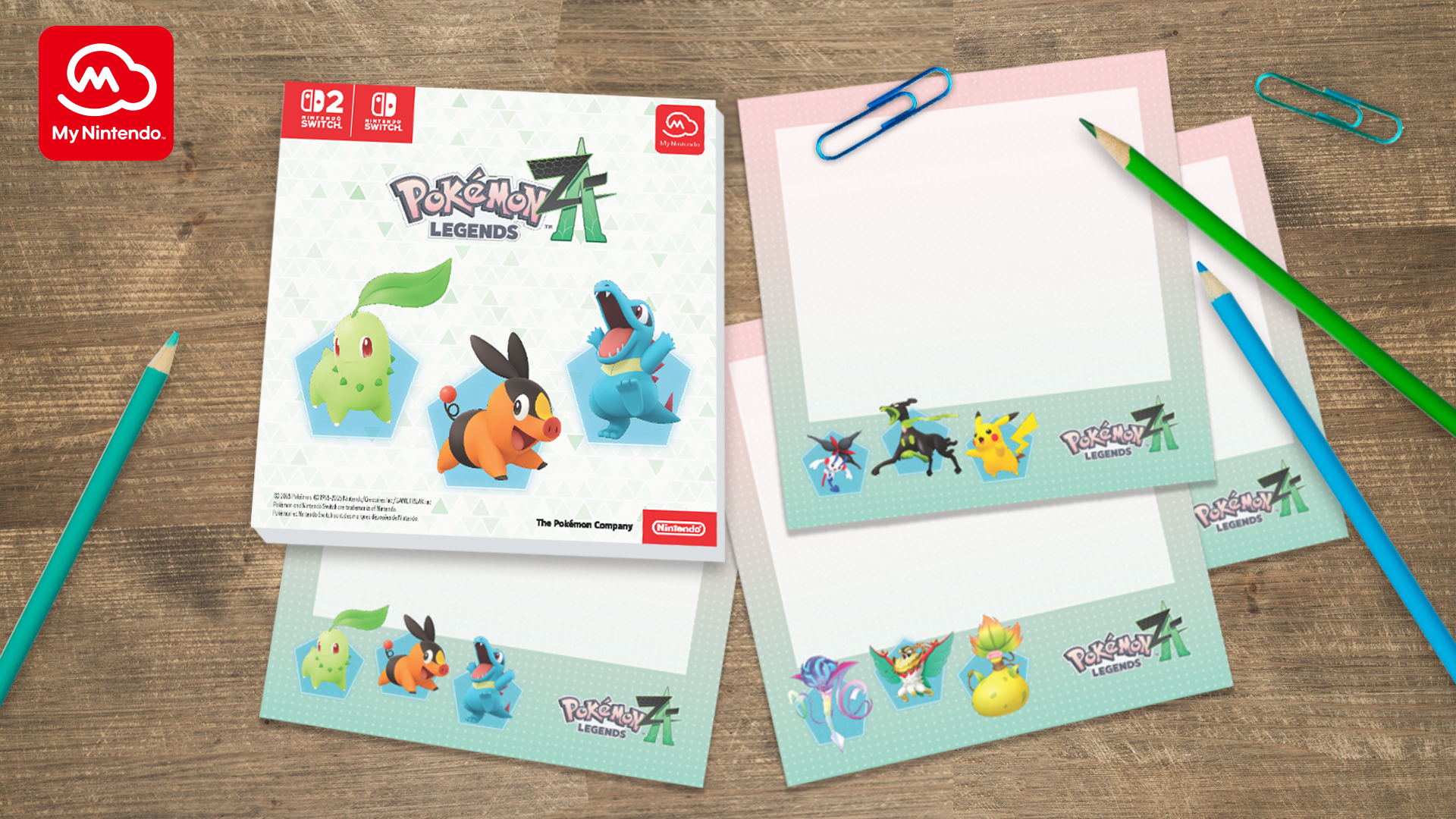 The Pokémon™ Legends: Z-A Memo Pad is here! | My Nintendo news