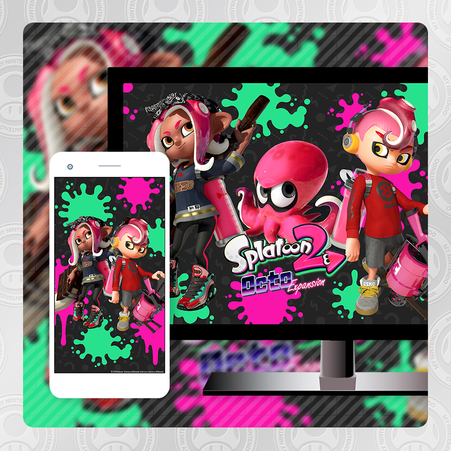 Stay fresh My cover! | Expansion box Nintendo art Nintendo with | My news an Octo themed