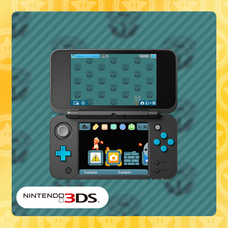 
Nintendo 3DS theme: NES™: Fire Mario