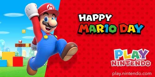 Nintendo anuncia o Mar10 Day com descontos em jogos do Mario