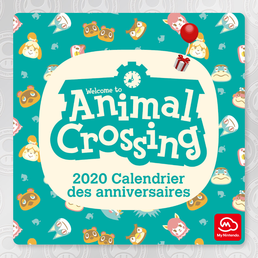 A Imprimer Calendrier Des Anniversaires Animal Crossing Recompenses My Nintendo