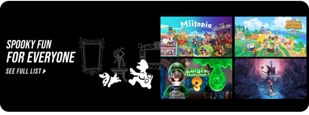 Spooky Fun for Halloween curated list of family-friendly games