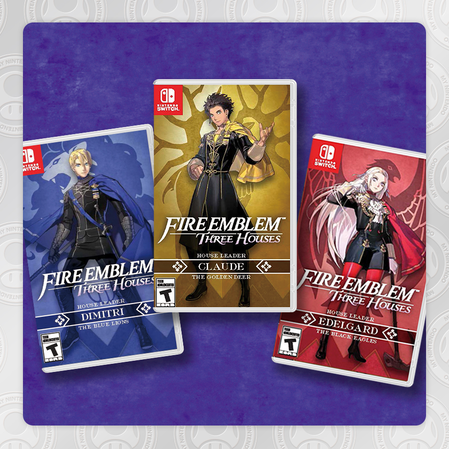 Fire Emblem: Three House Nintendo Switch Covers &Cases. All Five House  leaders