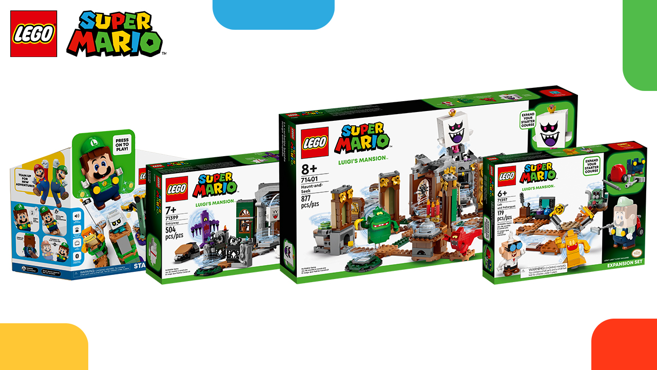 Amusez-vous en courant après des fantômes avec les ensembles My Nintendo et  LEGO® Super Mario™ | Notifications My Nintendo | My Nintendo, image size:1280x720