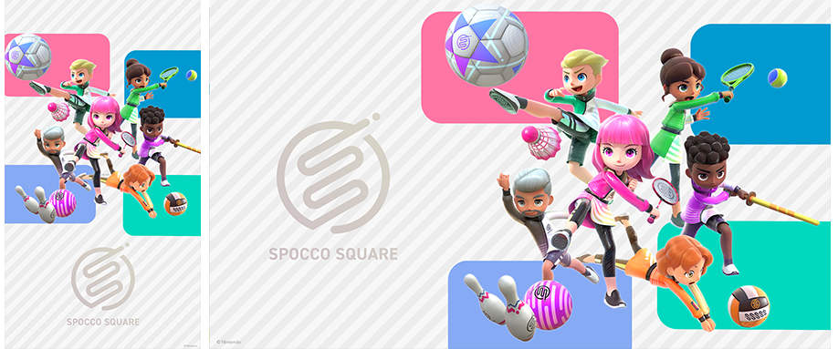 Wallpaper: Nintendo Switch Sports - Spocco Square | Belohnungen | My