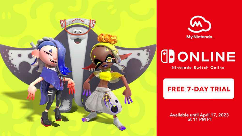 Nintendo Switch Online: Free 7-Day Trial, Rewards