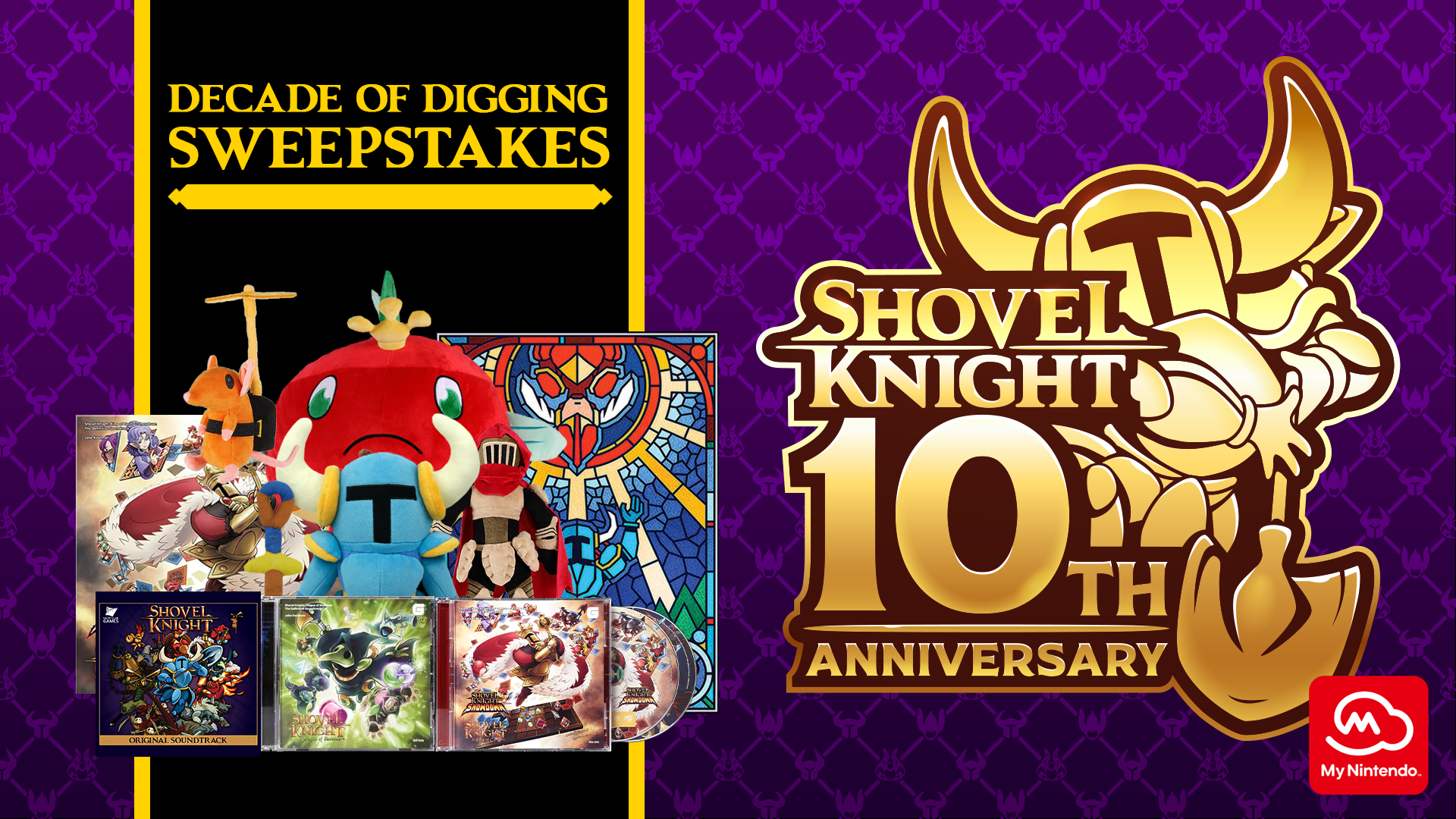 My Nintendo Shovel Knight: Decade of Digging Sweepstakes | Rewards | My ...